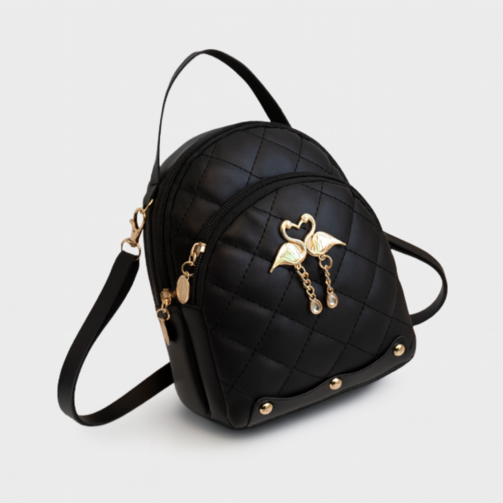 Sac à Dos Femme Petit avec Poches Fermées et Bretelles Ajustables - PanierRoyale