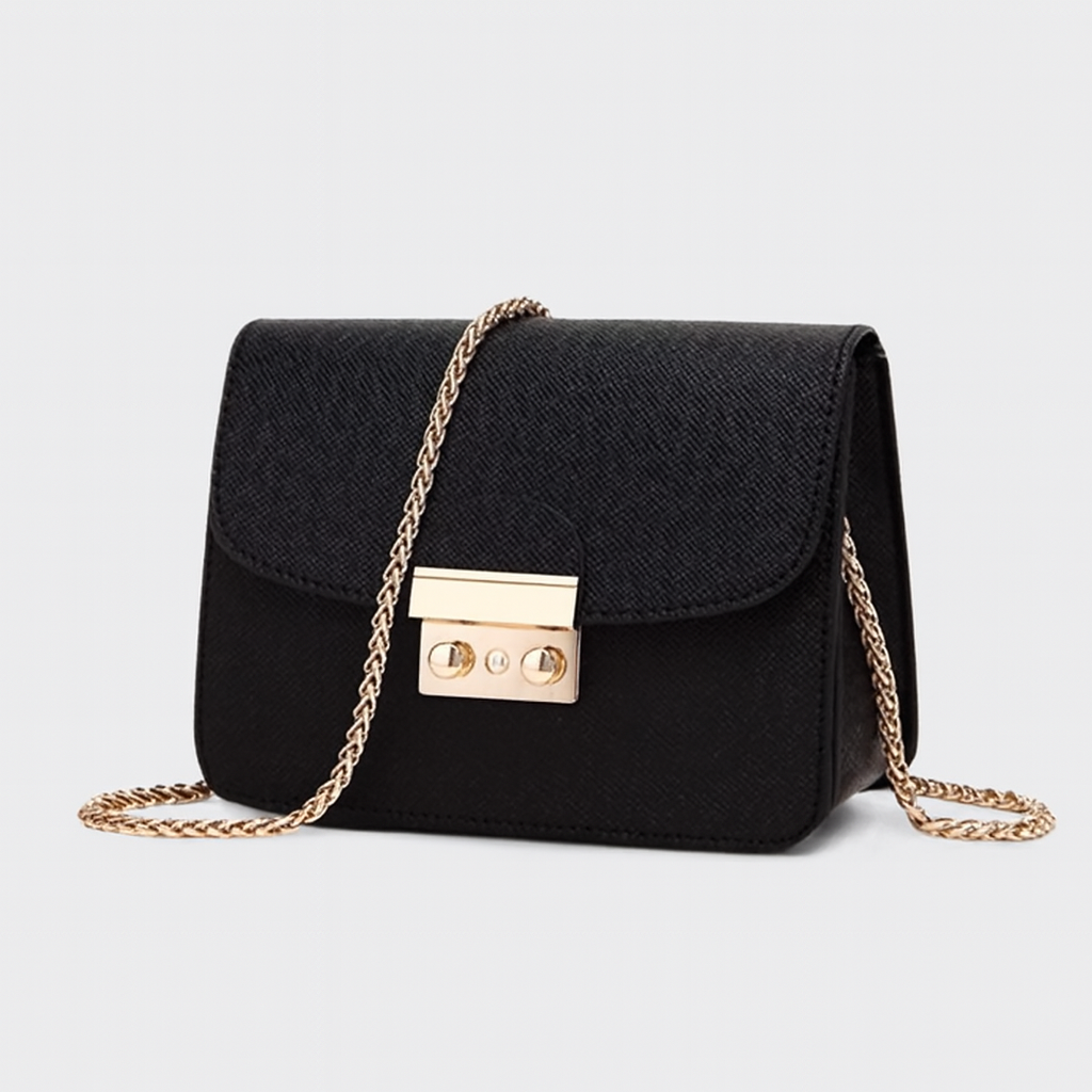 Sac à Épaule en Cuir avec Baudrier Réglable - PanierRoyale