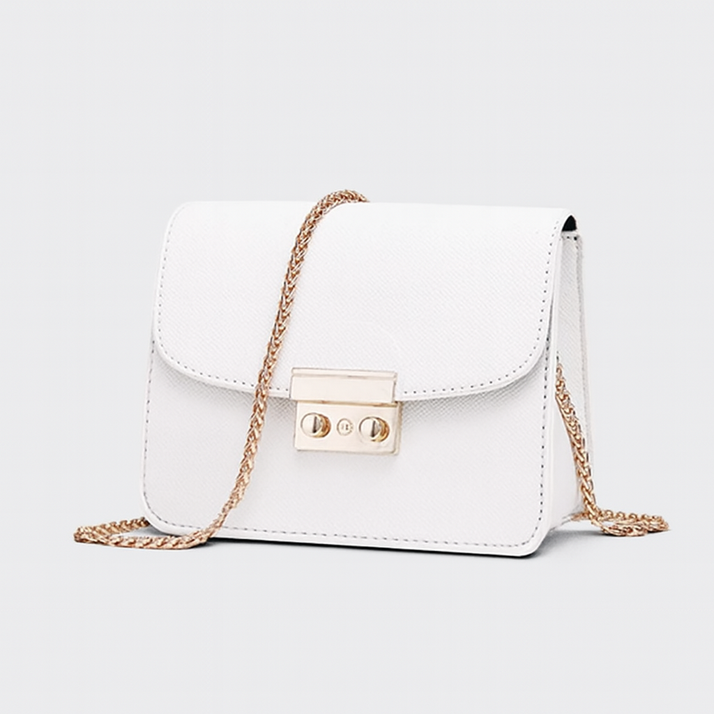 Sac à Épaule en Cuir avec Baudrier Réglable