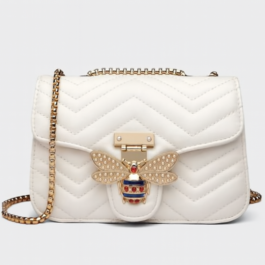 Sac à main bandoulière Chic avec Motif Floral - PanierRoyale