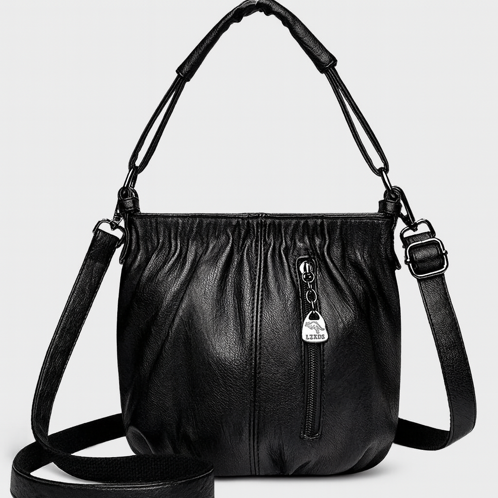 Sac à Main Grande Capacité avec Bretelle Réglable et Fermeture Éclair Sécurisée - PanierRoyale
