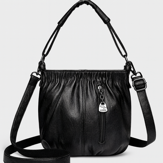 Sac à Main Grande Capacité avec Bretelle Réglable et Fermeture Éclair Sécurisée - PanierRoyale