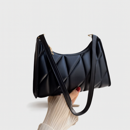 Sac à bandoulière Petit Format avec Fermeture Éclair et Poignée Réglable - PanierRoyale