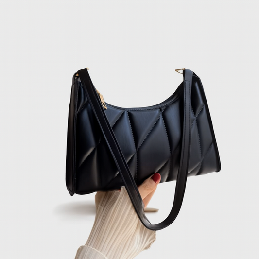 Sac à bandoulière Petit Format avec Fermeture Éclair et Poignée Réglable - PanierRoyale