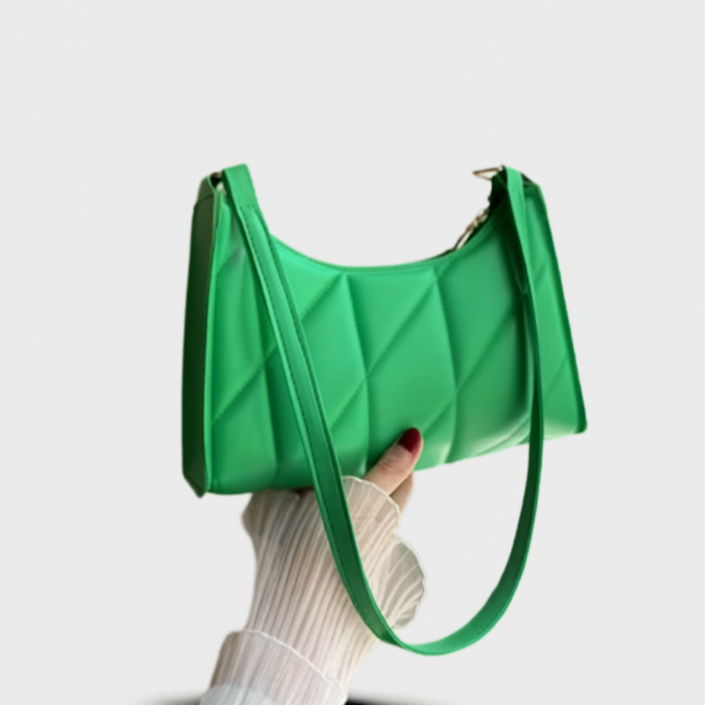 Sac à bandoulière Petit Format avec Fermeture Éclair et Poignée Réglable