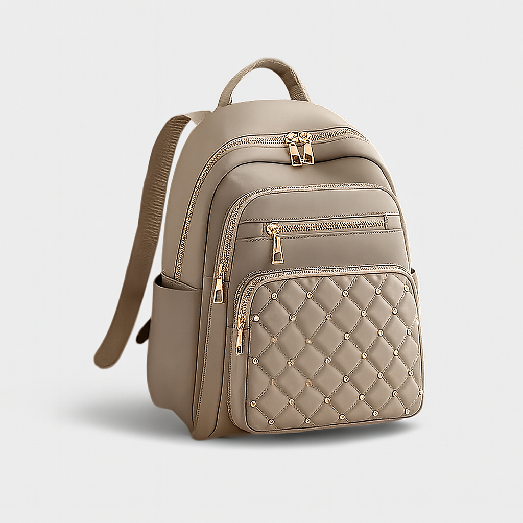 Sac à Dos Féminin avec Poche Avant et Bretelles Réglables