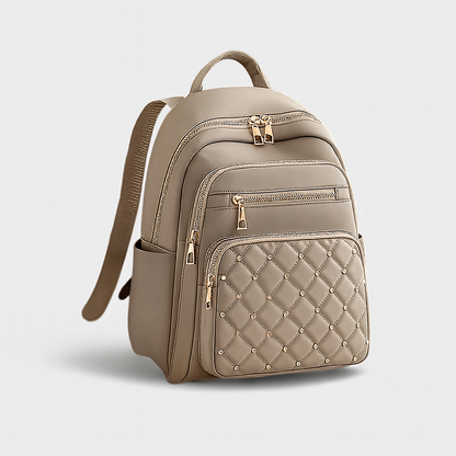 Sac à Dos Féminin avec Poche Avant et Bretelles Réglables