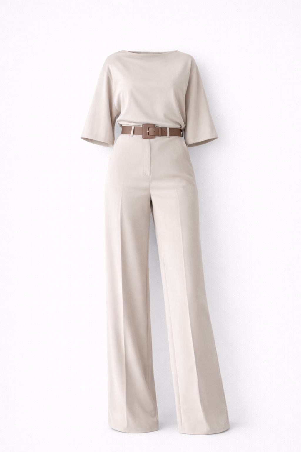 Ensemble Femme Pantalon Fluide Coupe Large Confortable