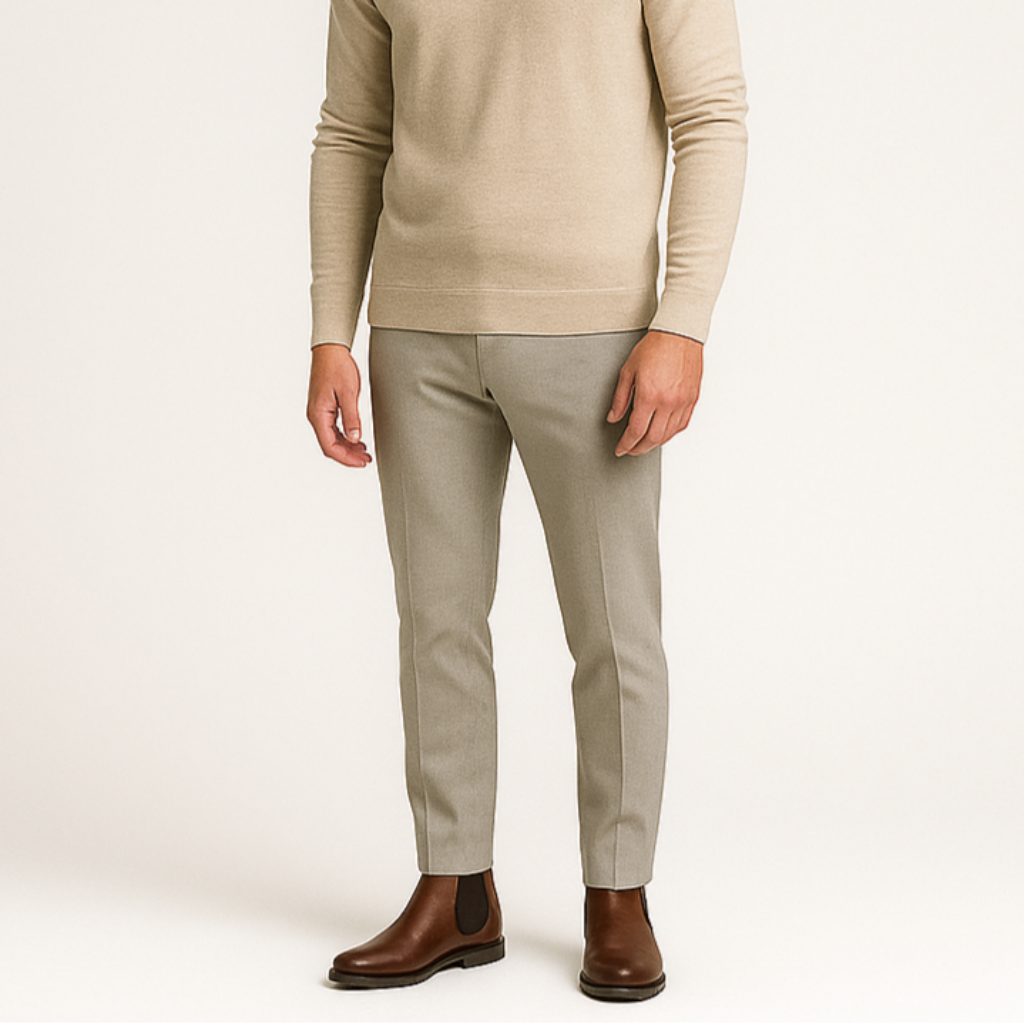 Bottes Chelsea Homme cuir synthétique élastique
