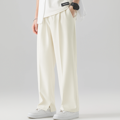 Pantalon Homme Lin Été Élastique et Léger