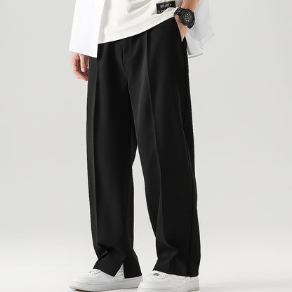 Pantalon Homme Lin Été Élastique et Léger