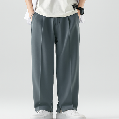 Pantalon Homme Lin Été Élastique et Léger