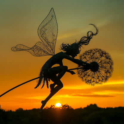Lampe Fée en Métal pour Jardin et Maison
