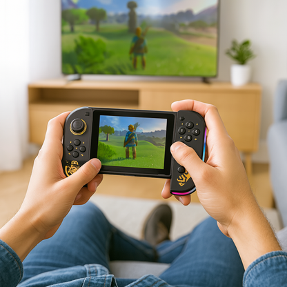 Manette Nintendo Switch Sans Fil avec Vibreur - PanierRoyale