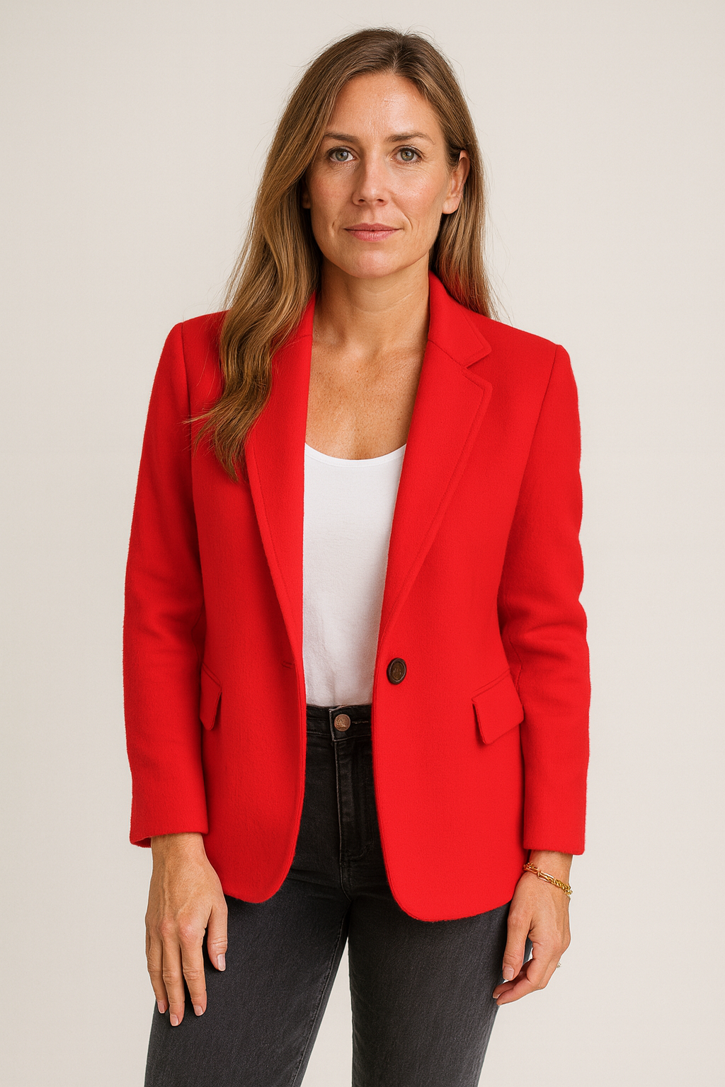 Manteau Femme Long en Laine Douce et Chaud pour Hiver