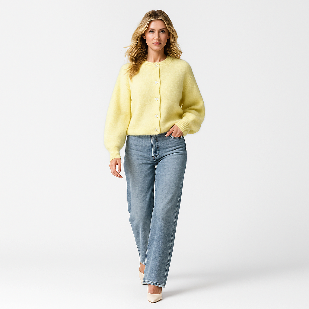 Cardigan Femme Doux et Décontracté