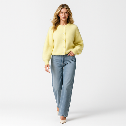 Cardigan Femme Doux et Décontracté
