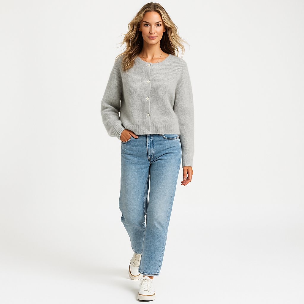 Cardigan Femme Doux et Décontracté