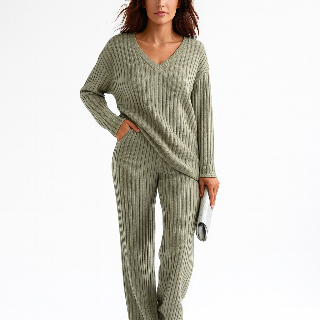 Ensemble femme décontracté molletonné doux
