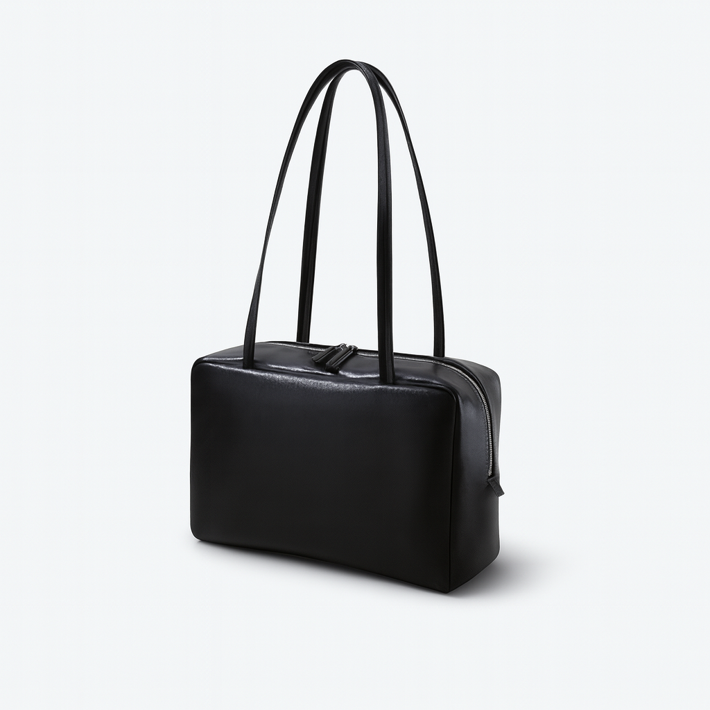 Sac à Main Grande Capacité avec Fermeture Éclair et Poignée - PanierRoyale