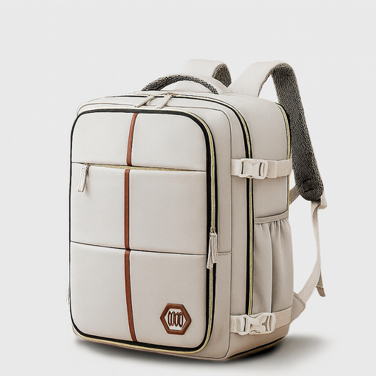 Sac à Dos Grand Volume avec Sangle Réglable et Fermeture Éclair Rapide - PanierRoyale