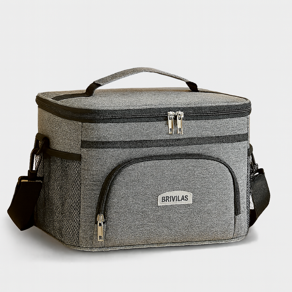 Sac de Sport Zippé Réversible avec Poches Sûres