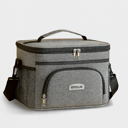 Sac de Sport Zippé Réversible avec Poches Sûres
