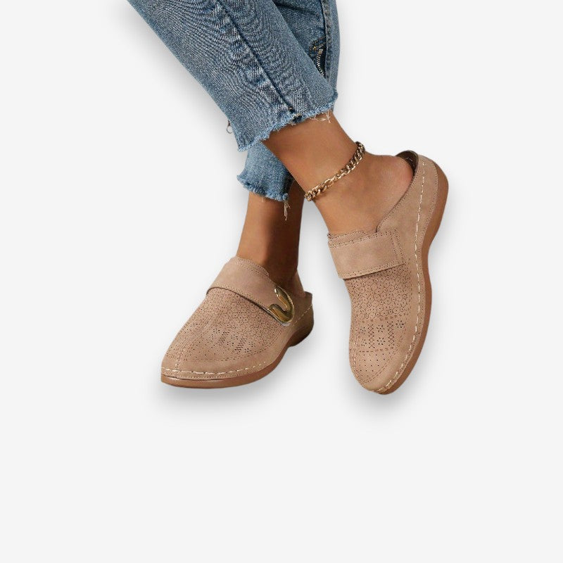 Chaussons Confort Chauds à Semelle Anti-Dérapante