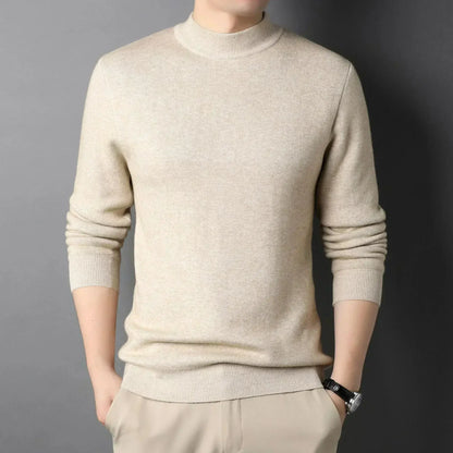 Pull Cachemire Homme Col Roulé Douillet et Confortable - PanierRoyale