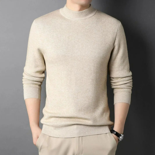 Pull Cachemire Homme Col Roulé Douillet et Confortable - PanierRoyale