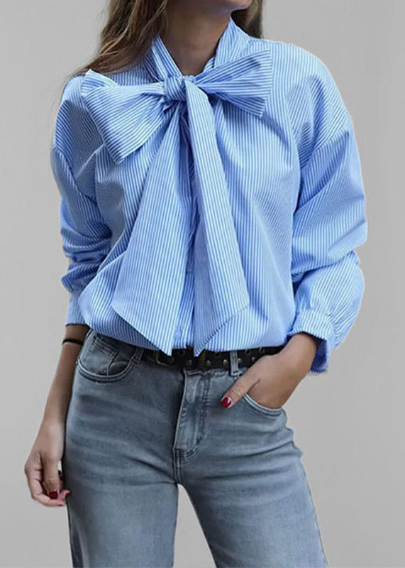Robes décontractées rayées en coton pour femme été - EasyApparels