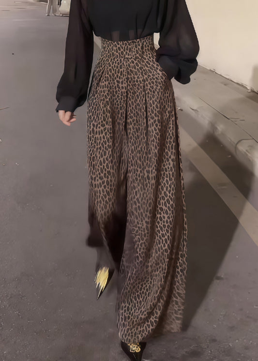 Pantalon confortable taille grande en coton avec poches animalier hiver - EasyApparels