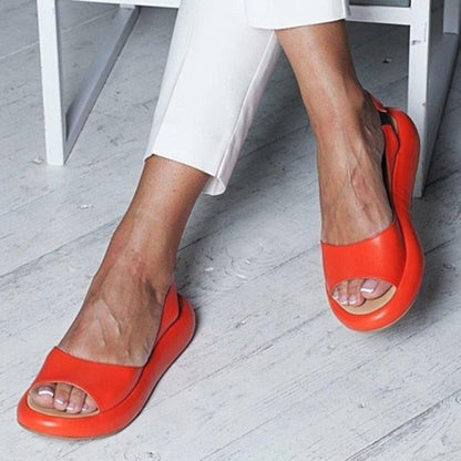 ChicStep™ – Sandales Compensées Femme Élégantes et Confortables à Talons