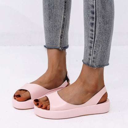ChicStep™ – Sandales Compensées Femme Élégantes et Confortables à Talons