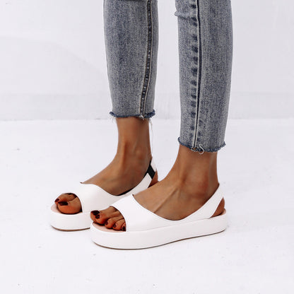 ChicStep™ – Sandales Compensées Femme Élégantes et Confortables à Talons