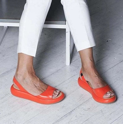 ChicStep™ – Sandales Compensées Femme Élégantes et Confortables à Talons