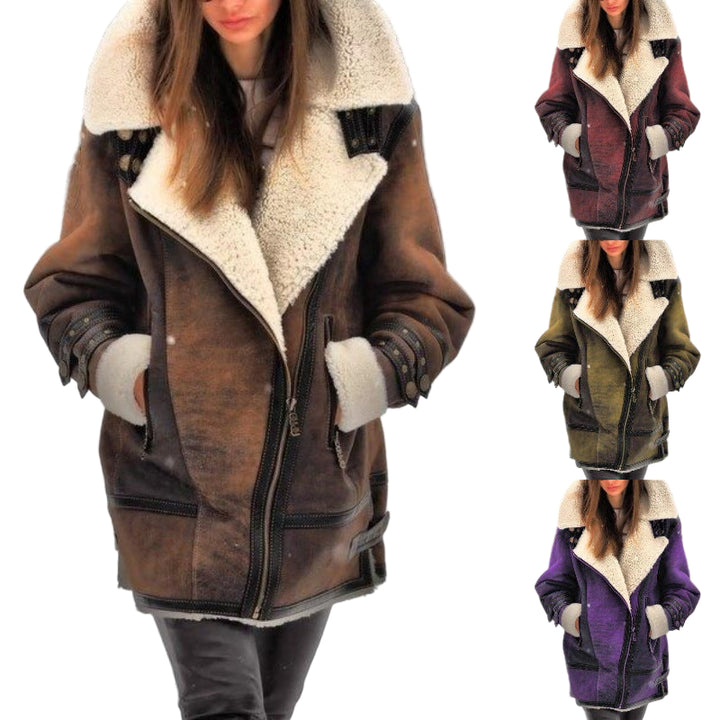 Manteau Hiver Élégant et Confortable en Tissu Résistant - vue 7