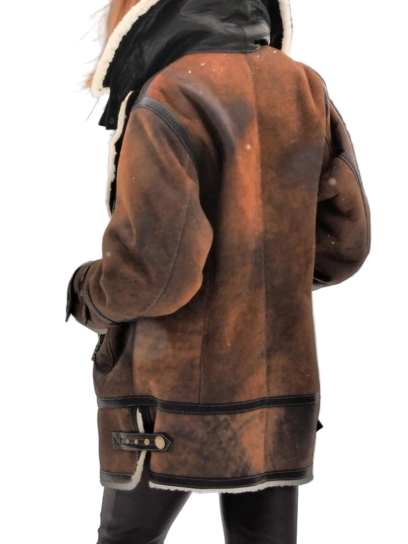 Manteau Hiver Élégant et Confortable en Tissu Résistant - vue 6