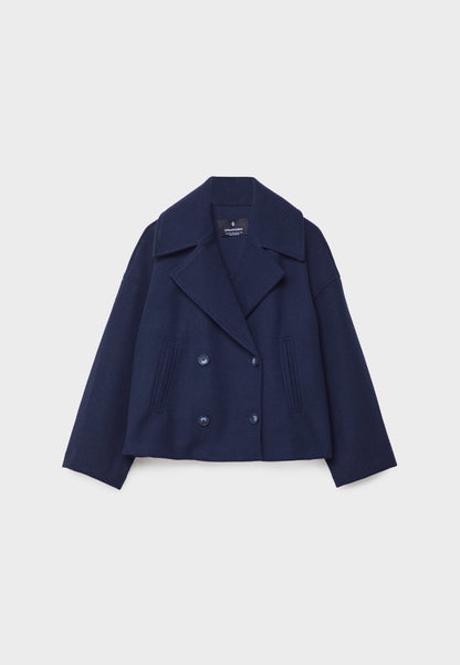 Veste Courte Femme Double Boutonnage Coupe Moderne