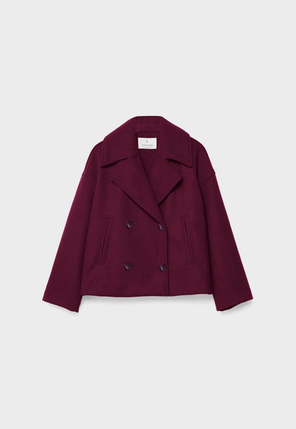 Veste Courte Femme Double Boutonnage Coupe Ajustée