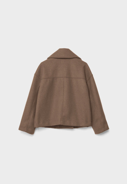 Veste Courte Femme Double Boutonnage Coupe Ajustée