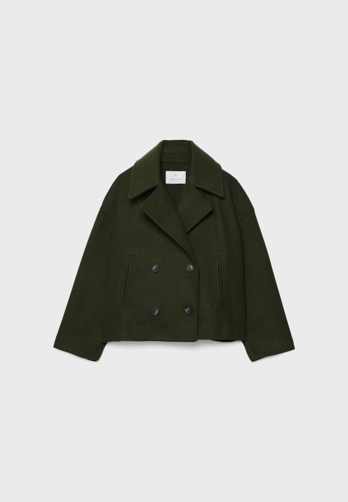 Veste Courte Femme Double Boutonnage Coupe Moderne