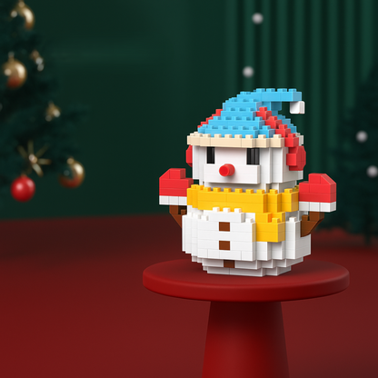 Figurines Père Noël en LEGO Décoration de Noël