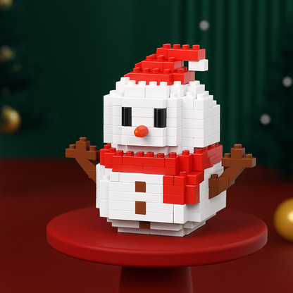 Figurines Père Noël en LEGO Décoration de Noël