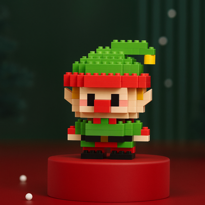 Figurines Père Noël en LEGO Décoration de Noël