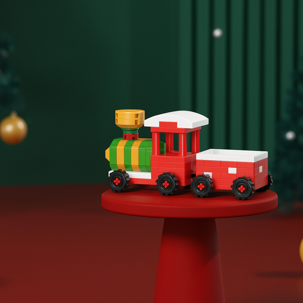 Figurines Père Noël en LEGO Décoration de Noël