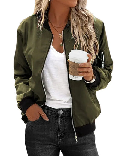 Lia | Klassische Bomberjacke für Damen Zendoo.de