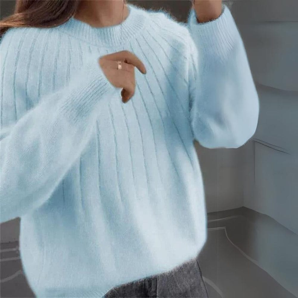 Pull Tricot Mérinos Doux et Chaud pour Femme