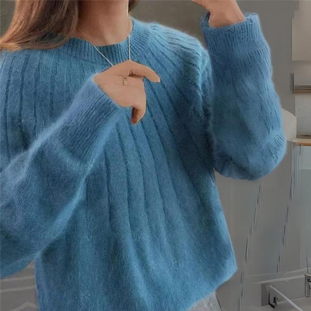 Pull Tricot Mérinos Doux et Chaud pour Femme