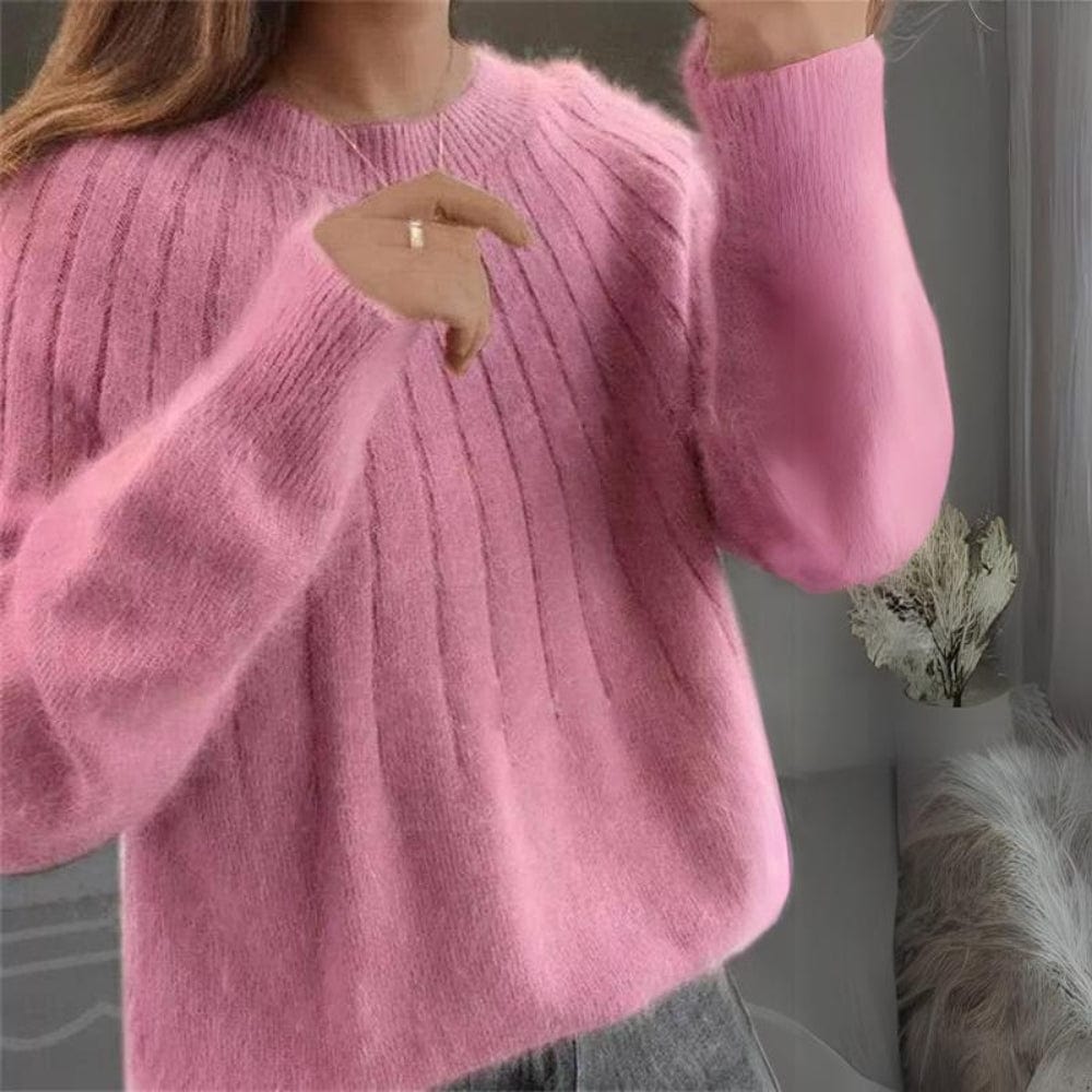 Pull Tricot Mérinos Doux et Chaud pour Femme